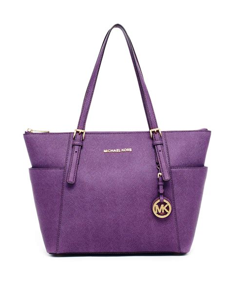 michael kors lydia bag purple|purple handbags Michael Kors.